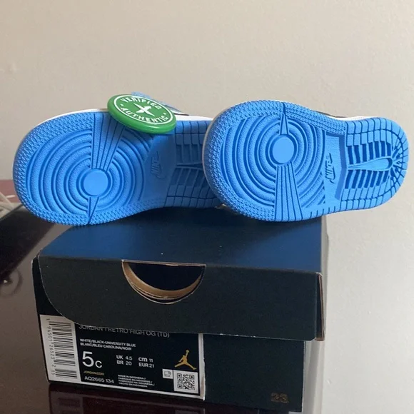 Jordan 1 Retro high OG TD white/Black Blue Universal